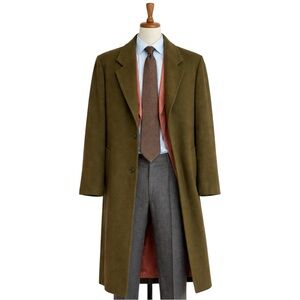 Vintage Joseph Abboud Wool Overcoat | Made in Canada | Men’s 44R
